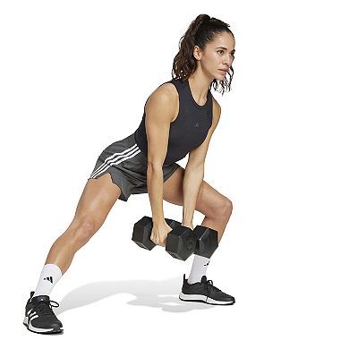 Women's adidas 3-Stripes High-Rise Training Shorts