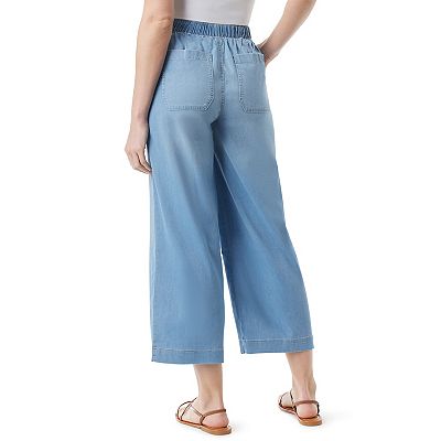 Women s Gloria Vanderbilt Wide Leg Crop Jeans
