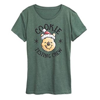 Disney's Winnie The Pooh Women's Cookie Crew Graphic Tee