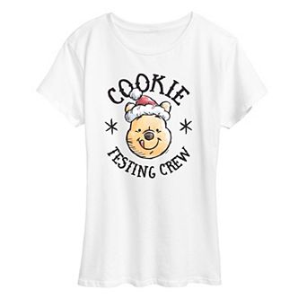 Disney's Winnie The Pooh Women's Cookie Crew Graphic Tee