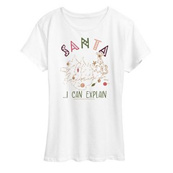 Disney's Winnie The Pooh Tigger Women's I Can Explain Graphic Tee