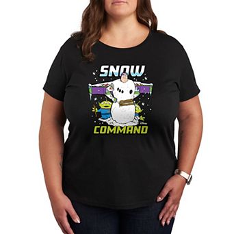 Disney / Pixar's Toy Story Buzz Lightyear Women's Snow Command Graphic Tee
