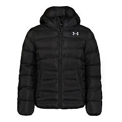 Under armour jackets clearance kids black