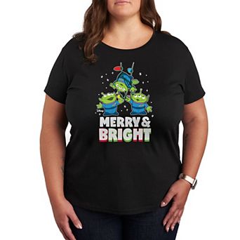 Disney / Pixar's Toy Story Women's Merry And Bright Graphic Tee