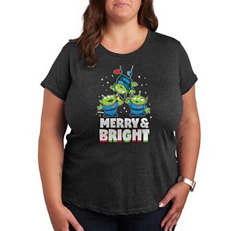 Disney / Pixar's Toy Story Women's Merry And Bright Graphic Tee