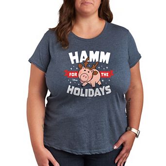 Disney / Pixar's Toy Story Women's Hamm For The Holidays Graphic Tee