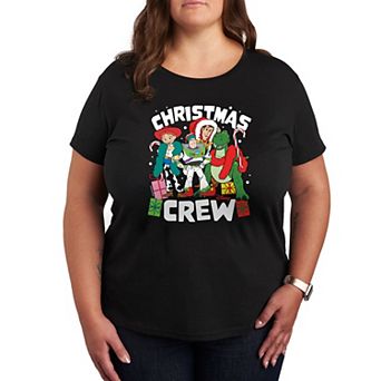 Disney / Pixar's Toy Story Women's Christmas Crew Graphic Tee