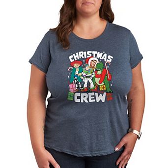 Disney / Pixar's Toy Story Women's Christmas Crew Graphic Tee
