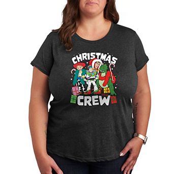 Disney / Pixar's Toy Story Women's Christmas Crew Graphic Tee
