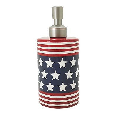 Celebrate Together Americana Stars And Stripes Soap Pump