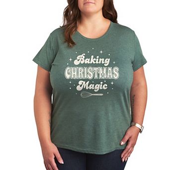 Plus Baking Christmas Magic Graphic Tee