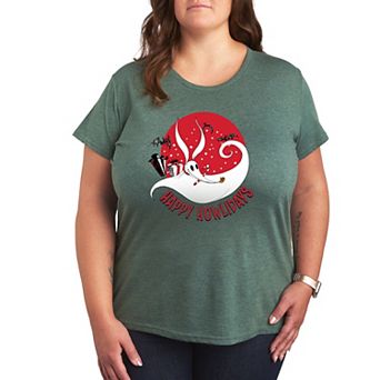 Disney's Nightmare Before Christmas Plus Happy Howlidays Graphic Tee