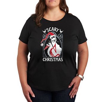 Disney's Nightmare Before Christmas Plus Scary Christmas Graphic Tee