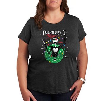 Disney's Nightmare Before Christmas Plus Festive Graphic Tee