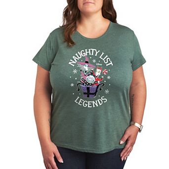 Disney's Nightmare Before Christmas Plus Naughty List Legends Graphic Tee