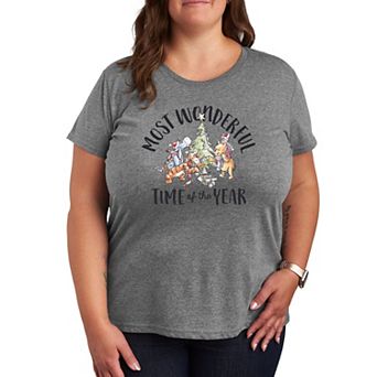 Disney's Winnie The Pooh Plus Wonderful Time Graphic Tee