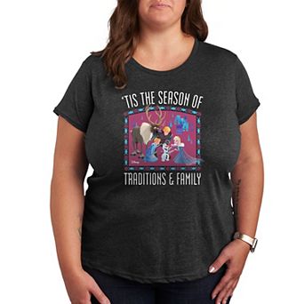 Disney's Frozen 2 Plus 'Tis The Season Graphic Tee