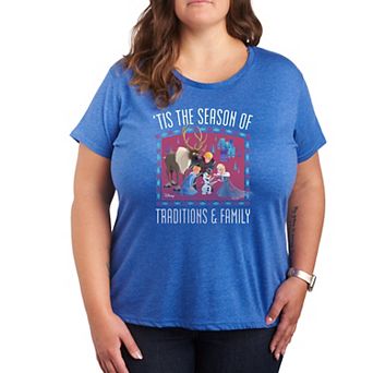 Disney's Frozen 2 Plus 'Tis The Season Graphic Tee