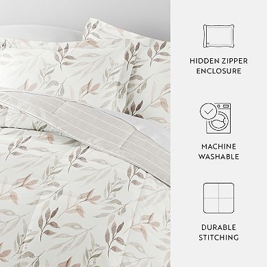 Lightweight Reversible Patterned Comforter Set - Urban Loft
