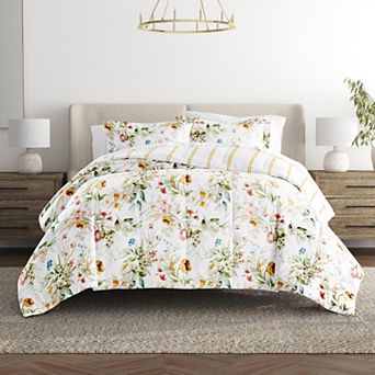 Lightweight Reversible Patterned Comforter Set - Urban Loft