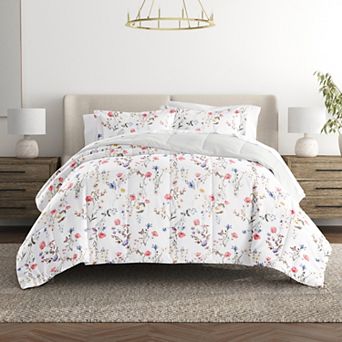 Lightweight Reversible Patterned Comforter Set - Urban Loft