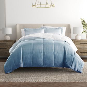 Lightweight Reversible Patterned Comforter Set - Urban Loft