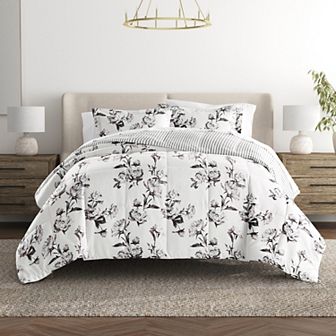 Lightweight Reversible Patterned Comforter Set - Urban Loft