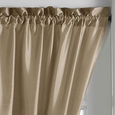 Elrene Home Fashions Colette Faux Silk Side Door Window Panel, 28"x72"