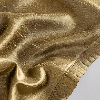 Elrene Home Fashions Versailles Faux Silk Waterfall Window Valance