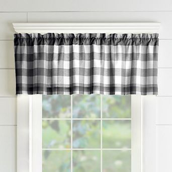 Elrene Home Fashions Farmhouse Living Buffalo Check Window Tier Set