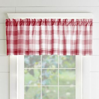 Elrene Home Fashions Farmhouse Living Buffalo Check Window Tier Set