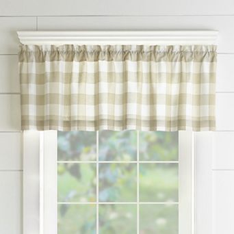 Elrene Home Fashions Farmhouse Living Buffalo Check Window Tier Set