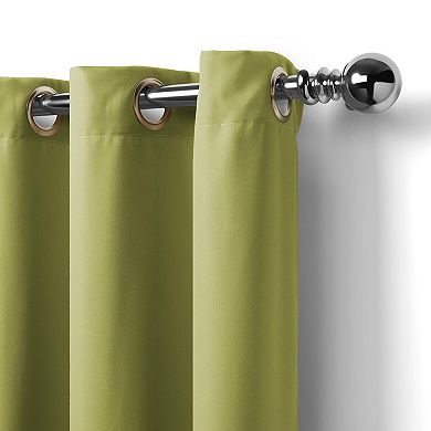 Elrene Home Fashions Connor Solid Indoor/Outdoor Window Curtain