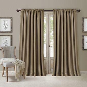 Elrene Home Fashions All Seasons Blackout Window Curtain