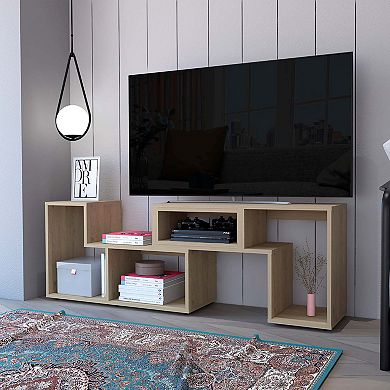 Harmony Extendable TV Stand, Multiple Shelves