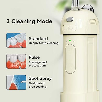 OTE Mini Electric Portable Water Flosser for Deep Cleaning Teeth