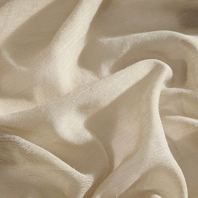 Elrene Home Fashions Vienna Tie-Top Sheer Window Curtain