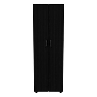 Glasgow Armoire, One Cabinet, Two Shelves
