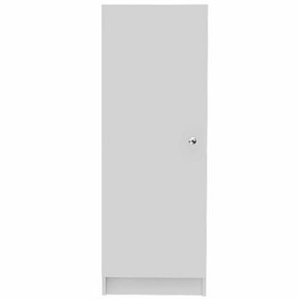 Miami Single Door Pantry, Four Shelves