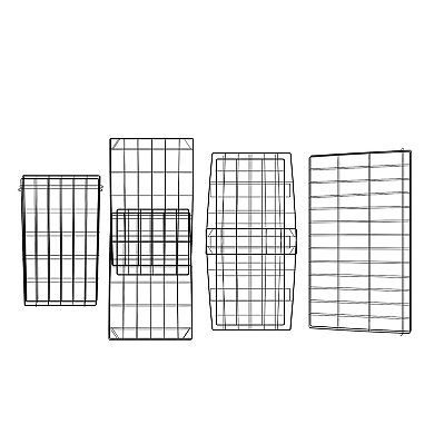 Lavish Home Living Room Tables 3-piece Set