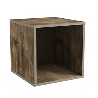 Lavish Home Stackable Cube End Table