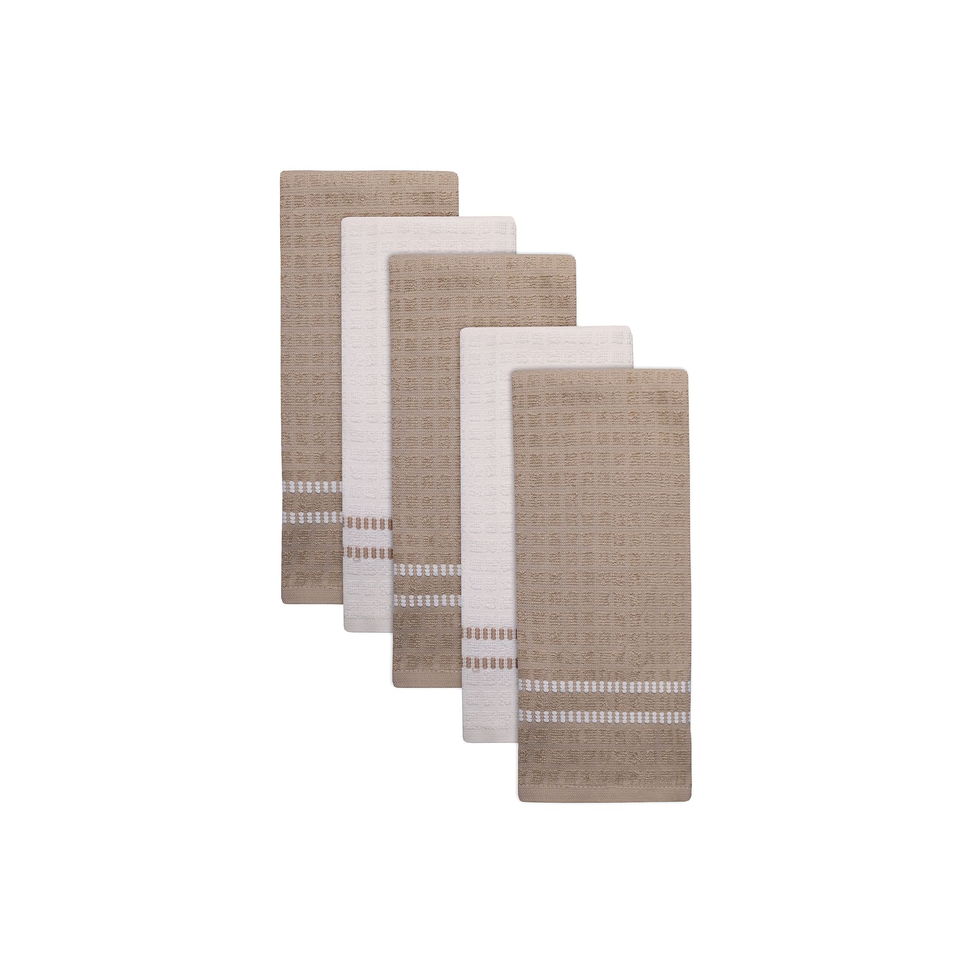 The Big One® 5-Piece Terry Kitchen Towel Set, Beige