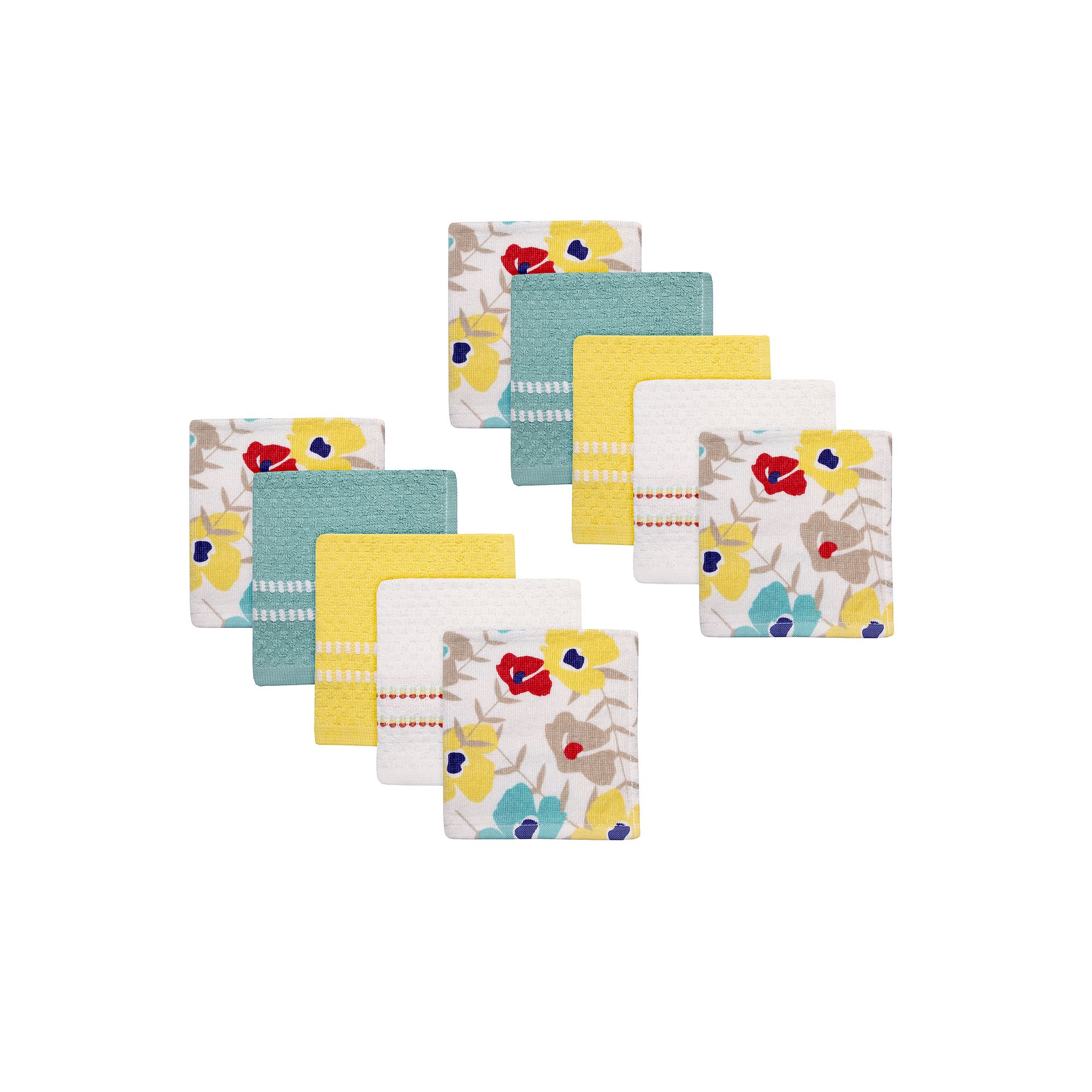 The Big One® Printed Terry Dishcloths Pack 10-pk., Multi
