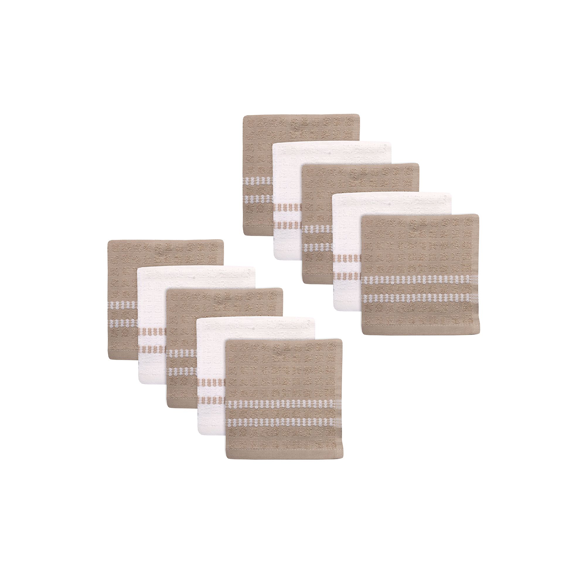 The Big One® 10-Piece Terry Kitchen Dishcloth Set, Beige