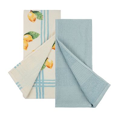 Food Network™ Home Sweet Home Lemon Kitchen Towels 2-piece Set
