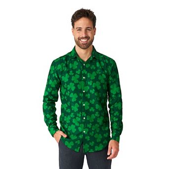 Men's Suitmeister St. Pats Green Shirt