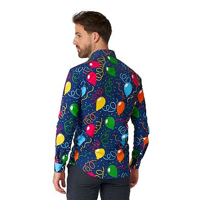 Men's Suitmeister Confetti Balloons Shirt Suit