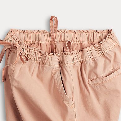 Women's Sonoma Goods For Life® Adaptive Easy Paperbag Waist Capri Pants
