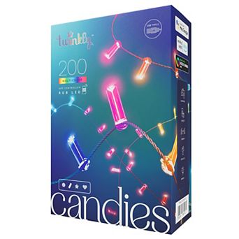 Twinkly Candies 200-Light Candle-Shape RGB String Lights