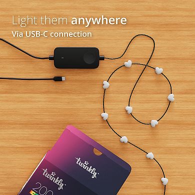 Twinkly Candies 200L 8MM Heart Shape RGB